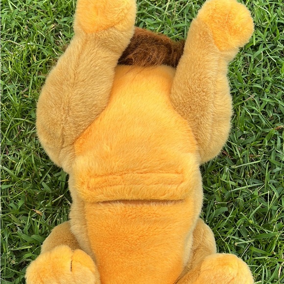 🦁 Vintage Walt Disney Lion King Simba Mufasa Full Body Puppet - Picture 4 of 6